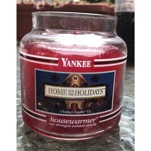 Yankee Candle “Home For The Holidays” Housewarmer Jar Candle NEW HTF/Rare